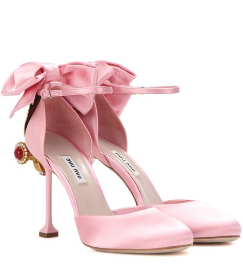 miu miu embellished shoe|Miu Miu shoes on sale.